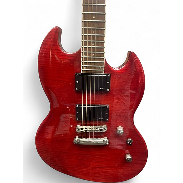 Used Ltd VYPER 1000 Red Solid Body Electric Guitar