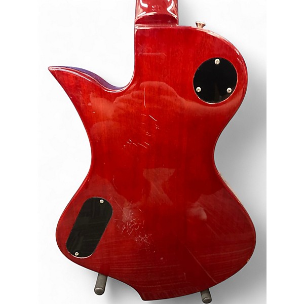 Used Fernandes Ravelle Red Solid Body Electric Guitar
