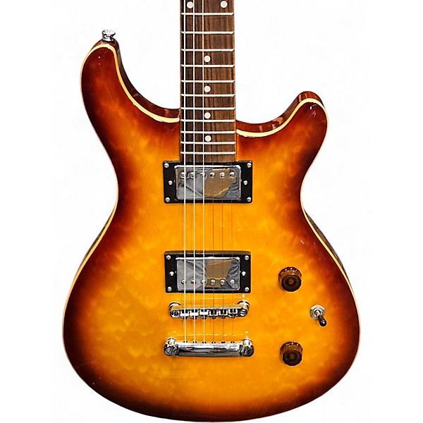 Used Austin DOUBLE CUT BURST Solid Body Electric Guitar