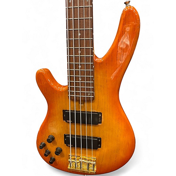 Used Yamaha TRB Amber Electric Bass Guitar