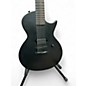 Used ESP LTD EC Black Metal Satin Black Solid Body Electric Guitar