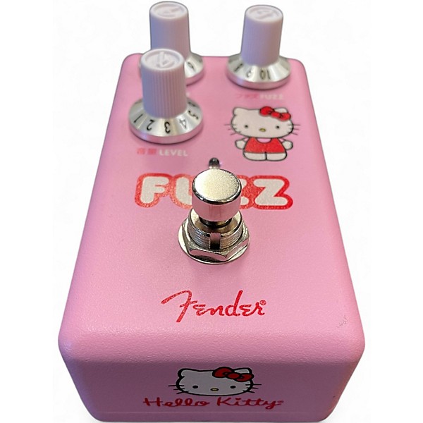 ギター Fender kitty fuzz Fender Hello Kitty Fuzz Pink Guitar Effect Pedal Fender x