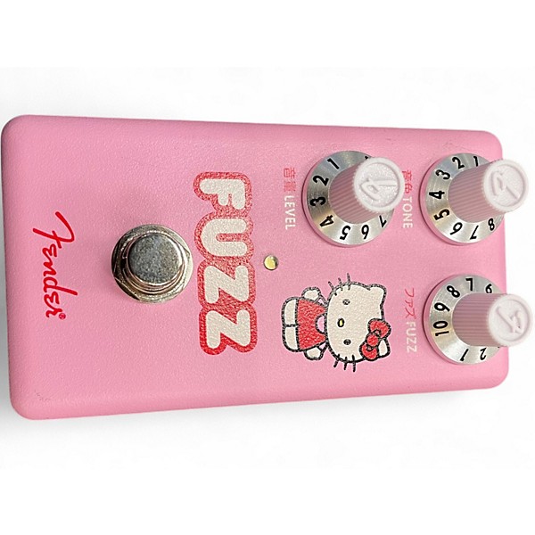 Fender Fuzz Hello Kitty ピンク Fender x Hello Kitty Pink Fuzz Pedal – Music Villa MT
