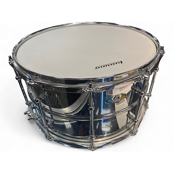Used Ludwig 14X8 Supraphonic Snare Chrome Drum