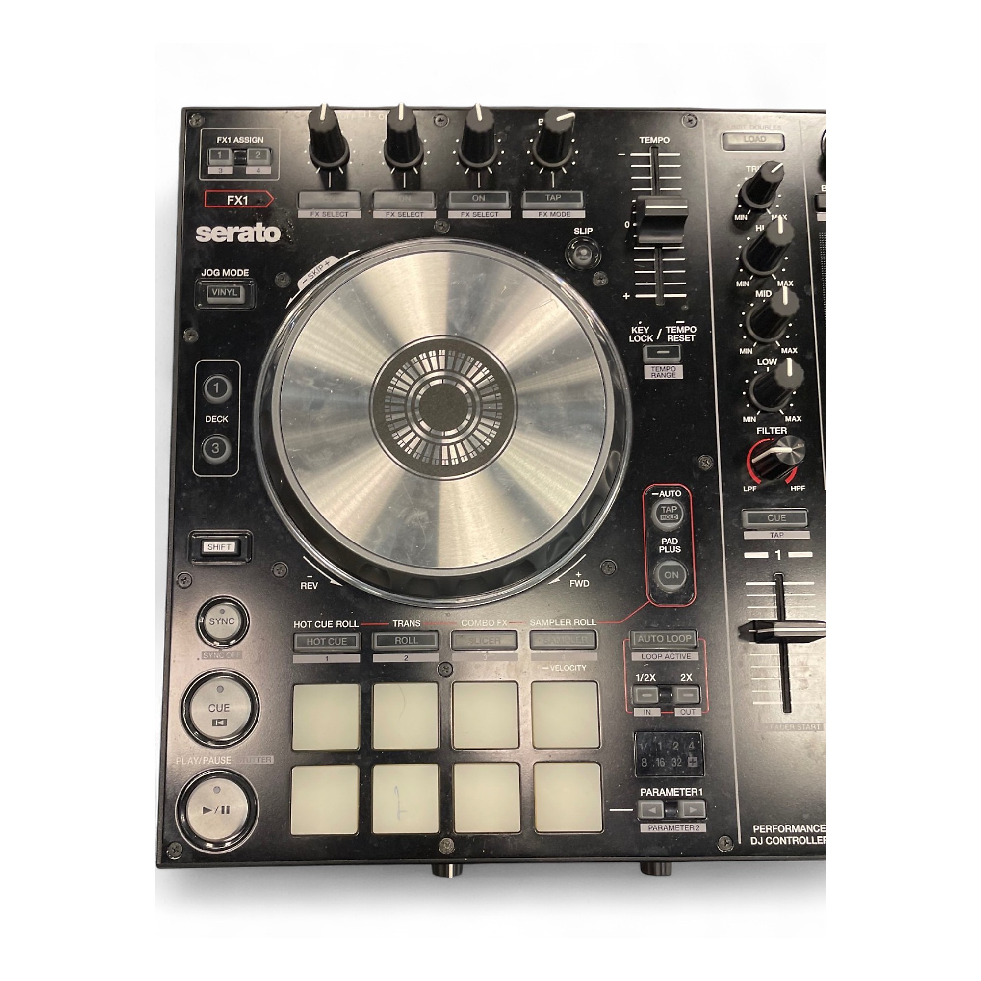 【ジャンク品】Pioneer DDJ-SR DJコントローラー Pioneer DJ DDJ-SR Black DJ Controller Performance 2-Channel