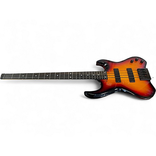 Used Kiesel VB4 2 Tone Sunburst Electric Bass Guitar