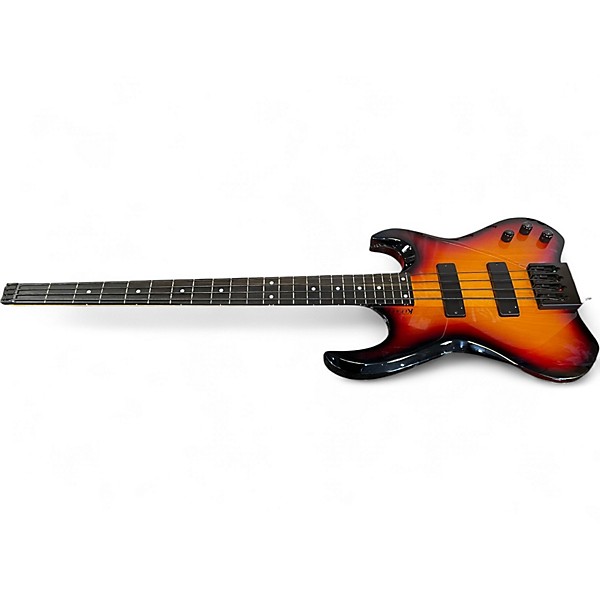 Used Kiesel VB4 2 Tone Sunburst Electric Bass Guitar