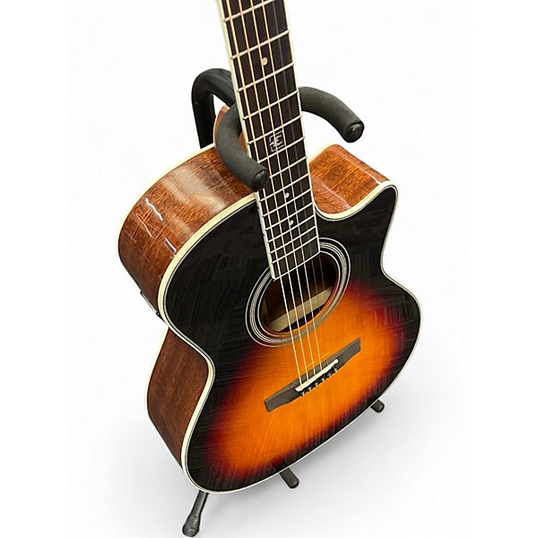 Used Jericho SOLO STOVE 2 Color Sunburst Acoustic Electric Guitar