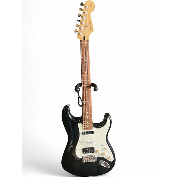 Used Fender Player Stratocaster HSS Black Solid Body Electric Guitar