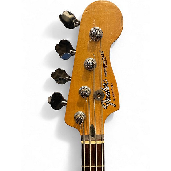 Used 2002 Fender STANDARD PRECISION BASS BLACK Electric Bass