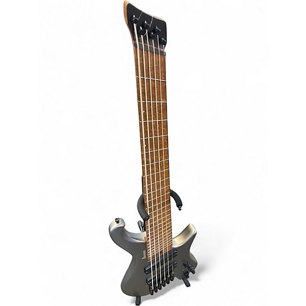 Used Ibanez EHB1003MS Metallic Gray Electric Bass Guitar