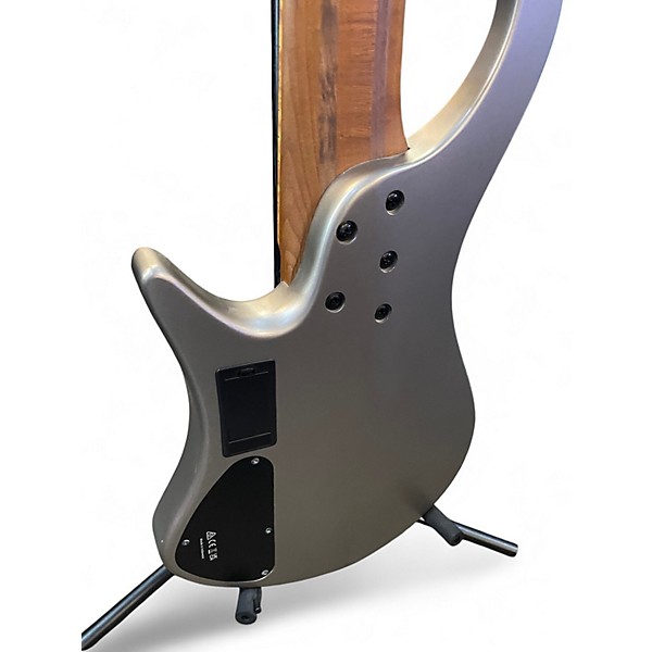 Used Ibanez EHB1003MS Metallic Gray Electric Bass Guitar