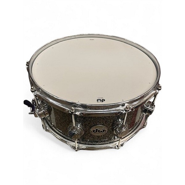 Used DW 14X6.5 Collector's Series Finish Ply Snare Black Galaxy Drum