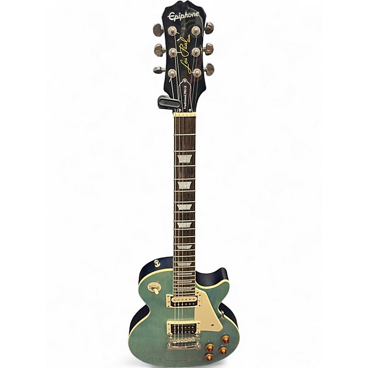 Used Epiphone Les Paul Traditional PRO II Ocean Blue Solid