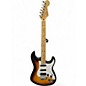 Used 2004 Fender Player Stratocaster HSS 2 Tone Sunburst Solid Body Electric Guitar thumbnail