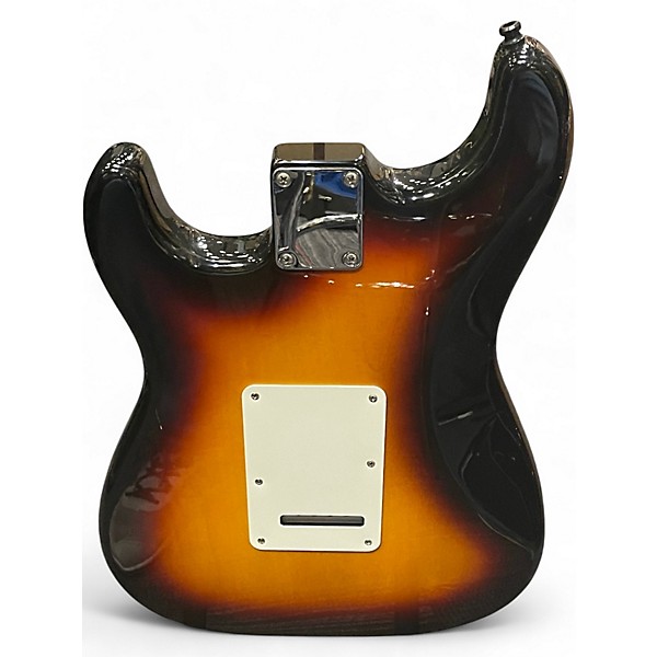 Used 2004 Fender Player Stratocaster HSS 2 Tone Sunburst Solid Body Electric Guitar