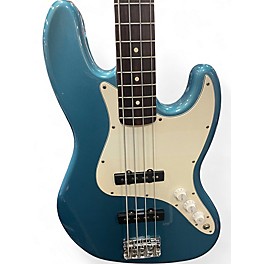 Vintage 1998 Squier STANDARD JAZZ Lake Placid Blue Electric Bass Guitar