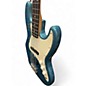Vintage 1998 Squier STANDARD JAZZ Lake Placid Blue Electric Bass Guitar