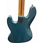 Vintage 1998 Squier STANDARD JAZZ Lake Placid Blue Electric Bass Guitar