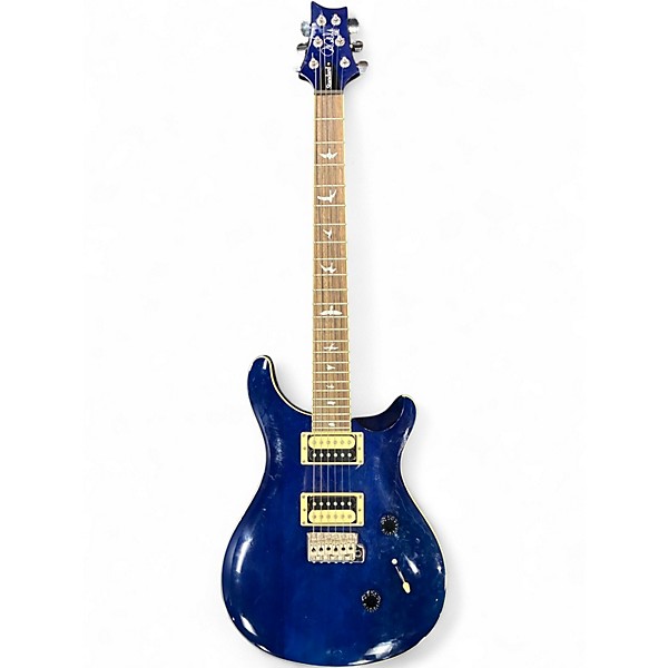 Used PRS SE Standard 24 Trans Blue Solid Body Electric Guitar