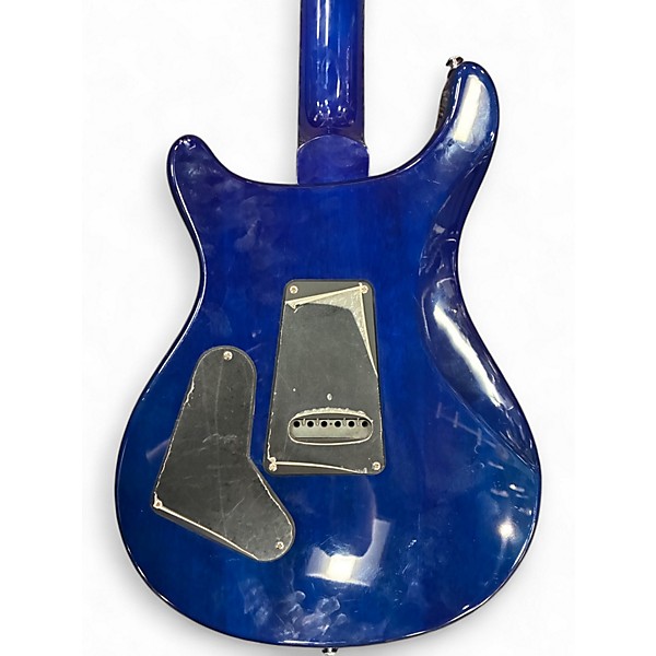 Used PRS SE Standard 24 Trans Blue Solid Body Electric Guitar