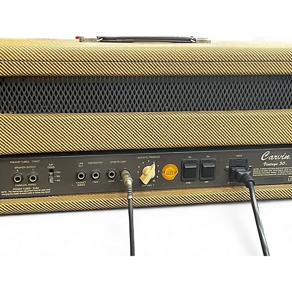 Used Carvin VINTAGE 50 Tube Guitar Amp Head