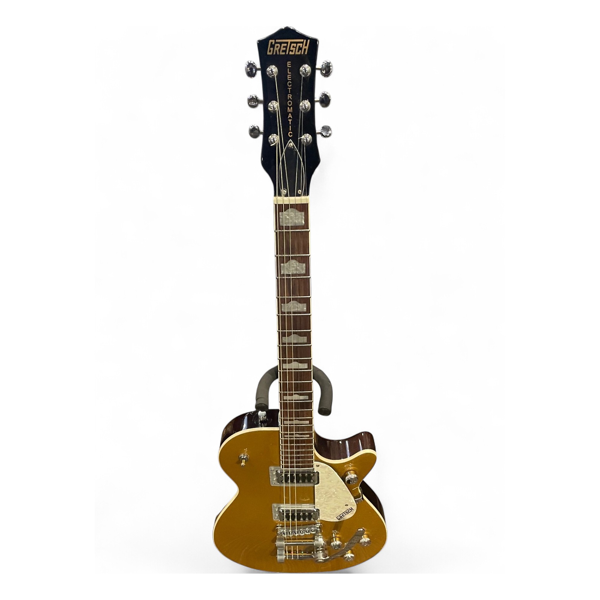 Used Gretsch Guitars electromatic pristine jet Gold Solid Body