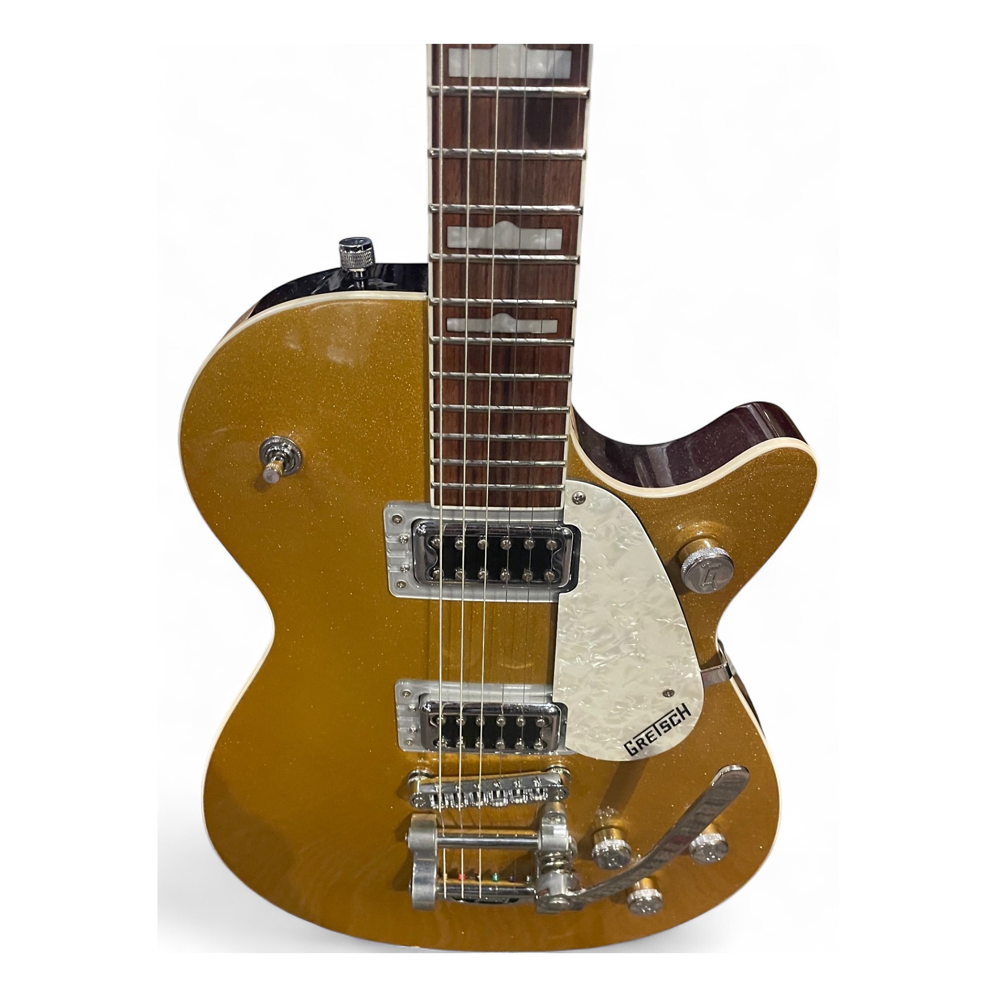 Used Gretsch Guitars electromatic pristine jet Gold Solid Body