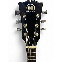 Used Hondo HD-999 Black Solid Body Electric Guitar