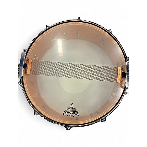 Used Yamaha 14X4 Maple Custom Natural Drum