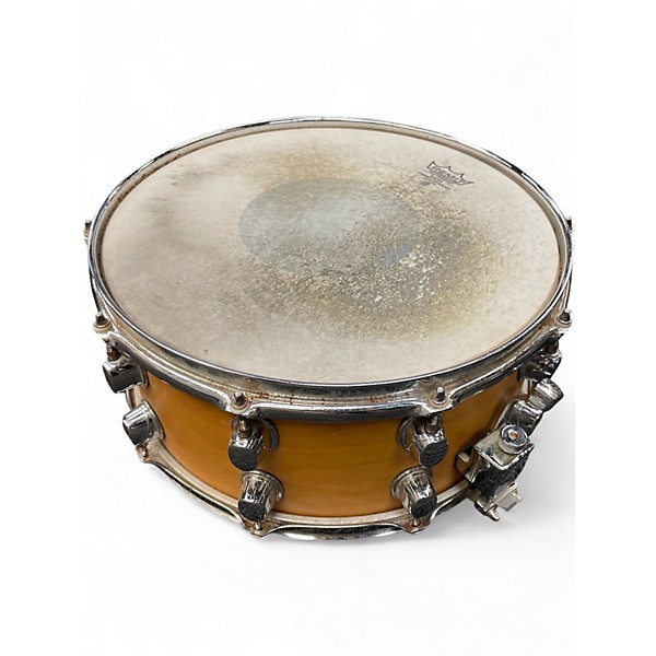 Used Mapex 14X5.5 Black Panther Premium Snare Maple Drum