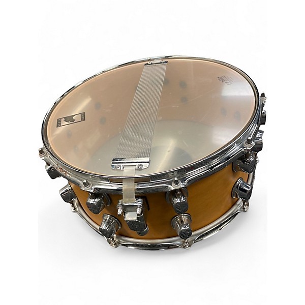 Used Mapex 14X5.5 Black Panther Premium Snare Maple Drum