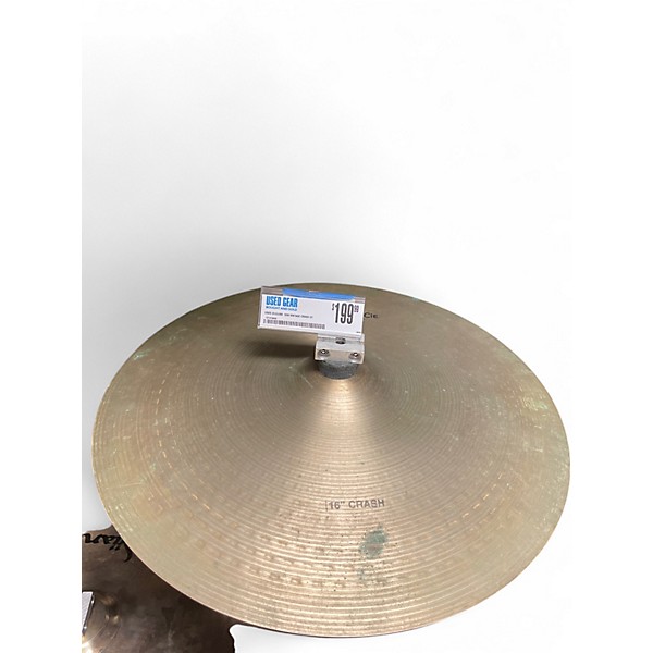 Used Zildjian 16in vintage crash Cymbal