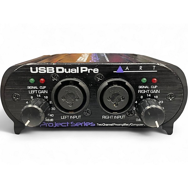 Used Art USB DUAL PRE Microphone Preamp Audio Interface