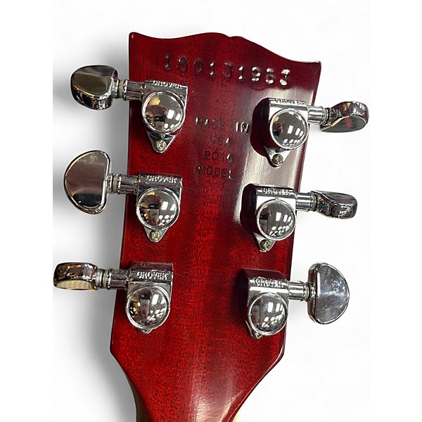 Used 2016 Gibson Les Paul Custom 2 Color Sunburst Solid Body Electric Guitar