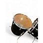 Vintage 1970s Slingerland 4 Piece shell pack black Drum Kit