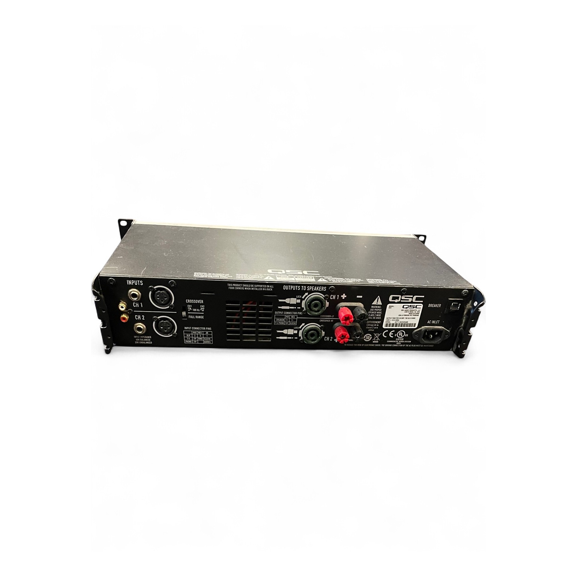 QSC GX5 パワーアンプ【ジャンク】 Yahoo!オークション -「qsc gx5」(ホビー、カルチャー) の落札