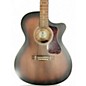 Used Guild OM240CE WALNUT BURST Acoustic Electric Guitar