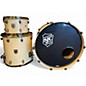 Used SJC Drums 3 Piece Navigator Aged White Drum Kit thumbnail