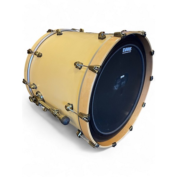 Used SJC Drums 3 Piece Navigator Aged White Drum Kit