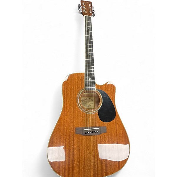 Used Zager ZAD50CE Natural Acoustic Guitar