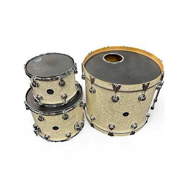Used 2000s DW 3 Piece COLLECTORS SERIES VINTAGE MARINE PEARL Drum Kit