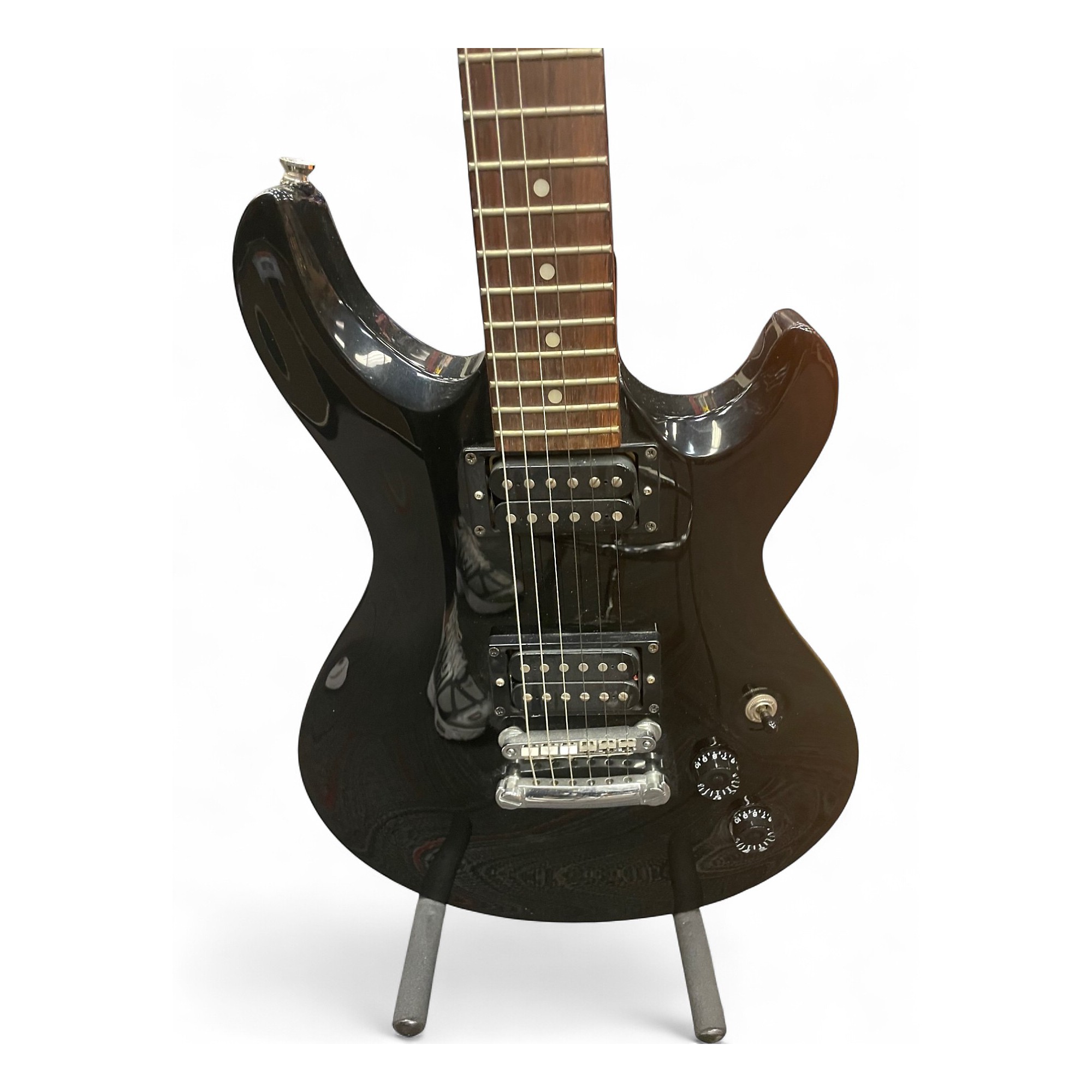 Used Cort M200 Black Solid Body Electric Guitar Black | Guitar Center