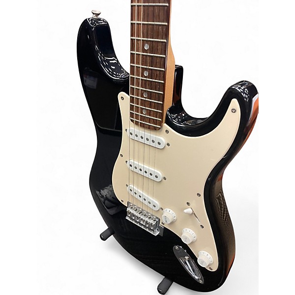 Used Squier Affinity Stratocaster Black Solid Body Electric
