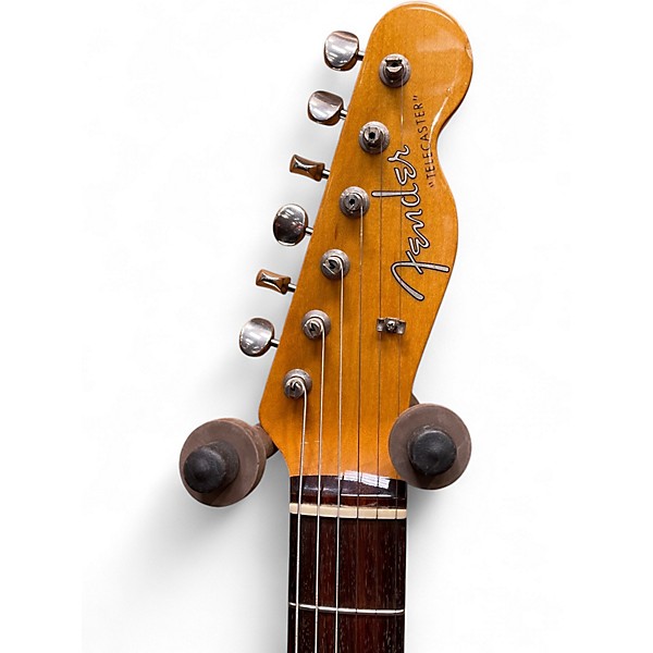 Used 2007 Fender Telecaster Custom 2 Color Sunburst Solid Body Electric Guitar