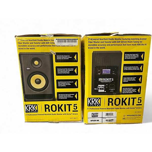 KRK ROKIT 5 RP564 2台 KRK ROKIT 5 RP564 2台 KRK Rokit 5 2-Way 5 in Powered Studio