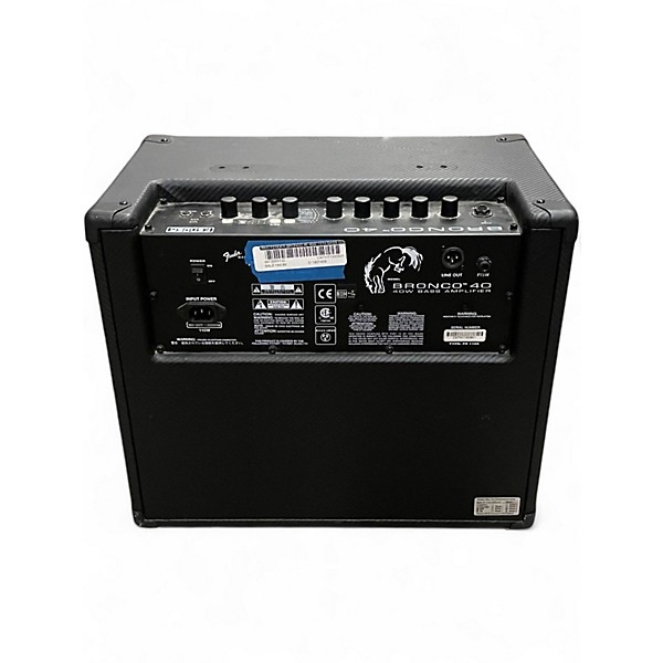 Used Fender Bronco 40 40W 1x10 Bass Combo Amp