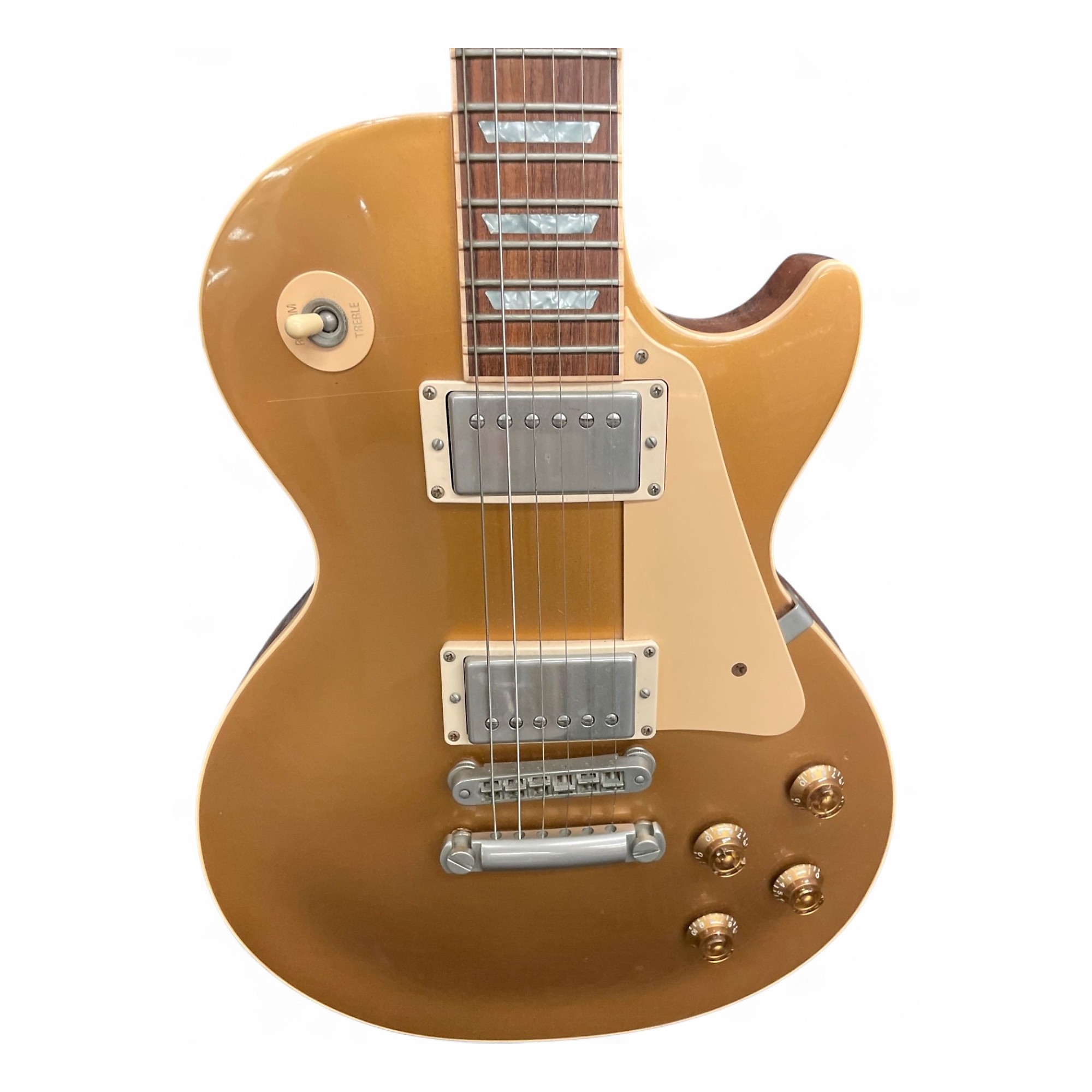 Gibson Les Paul Standard 60S 2003年 prs Used 2003 Gibson Les Paul Standard '60s Gold Top Solid Body