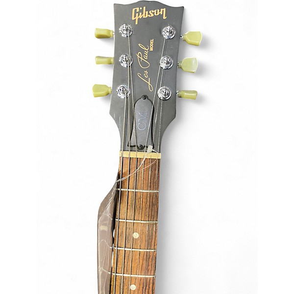 Used Gibson Les Paul CM ROBOT BLACK Solid Body Electric Guitar