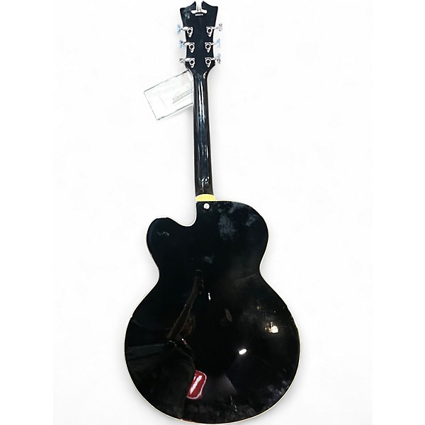 Used D'Angelico PREMIER EXL1 Black Hollow Body Electric Guitar